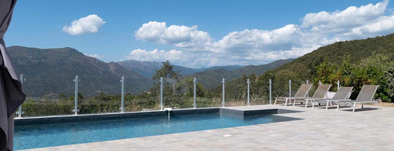 Au Coeur De L'arriere Pays Domaine A Presa Avec Piscine Privee & Chauffee * Matra (Corse-du-Sud)