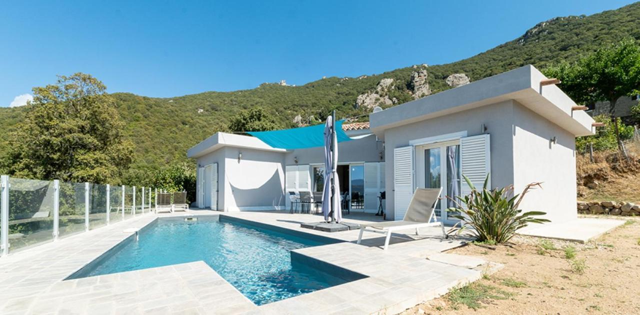 Villa Au Coeur De L'arriere Pays Domaine A Presa Avec Piscine Privee & Chauffee Matra (Corse-du-Sud)