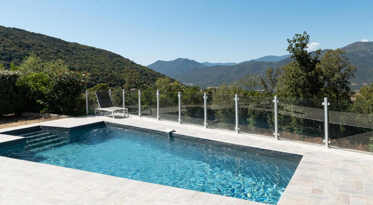 Villa Au Coeur De L'arriere Pays Domaine A Presa Avec Piscine Privee & Chauffee